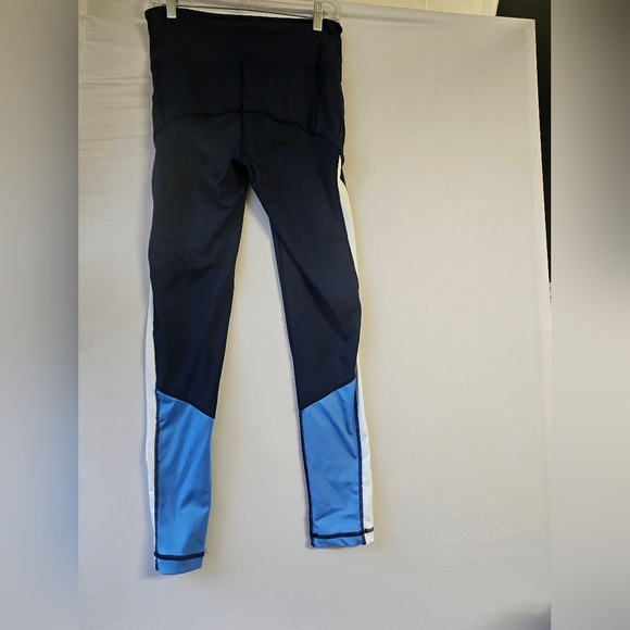 Court Haley, Leggins Women's S ,blue With Stripes, High- Waisted - Picture 2 of 6